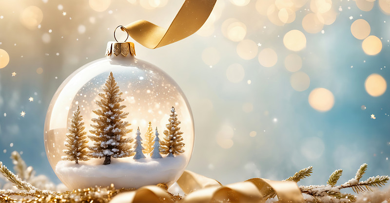 【AI Digital Art】Christmas Theme Background